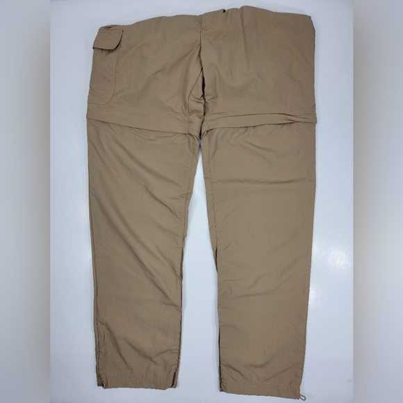 NWT Campmor Convertible Pants Tan Khaki Women's XS Elastic Waist Camping Outdoor - Picture 6 of 12